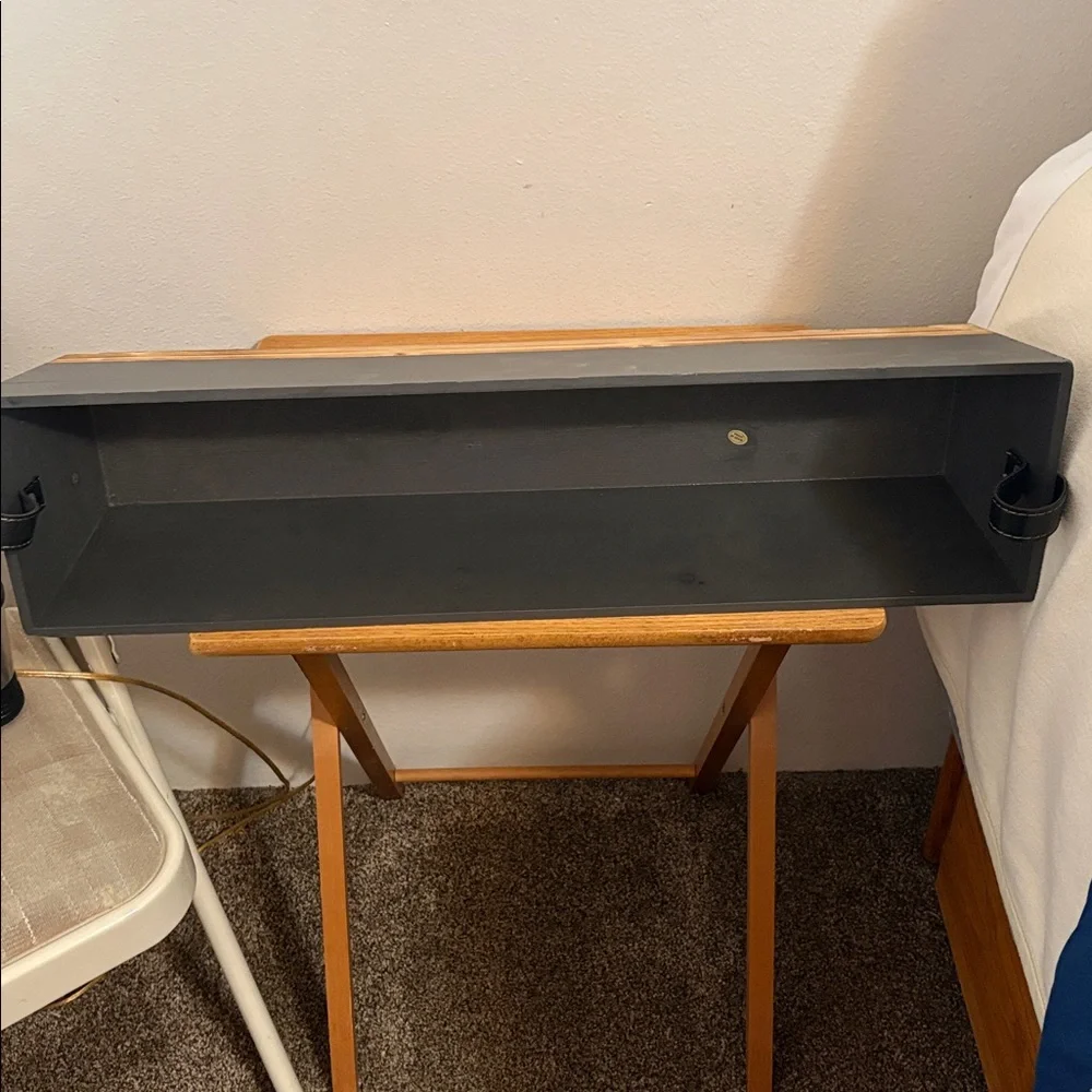 Sleek Black wooden box